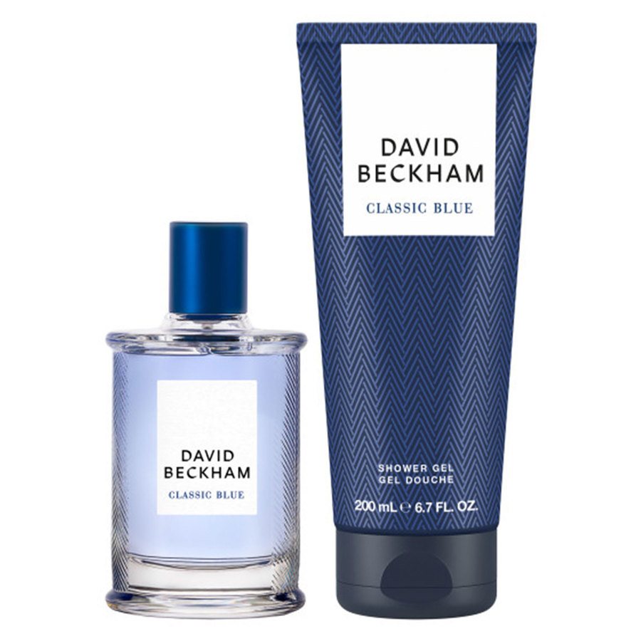 David Beckham Classic Blue Gift Set For Men