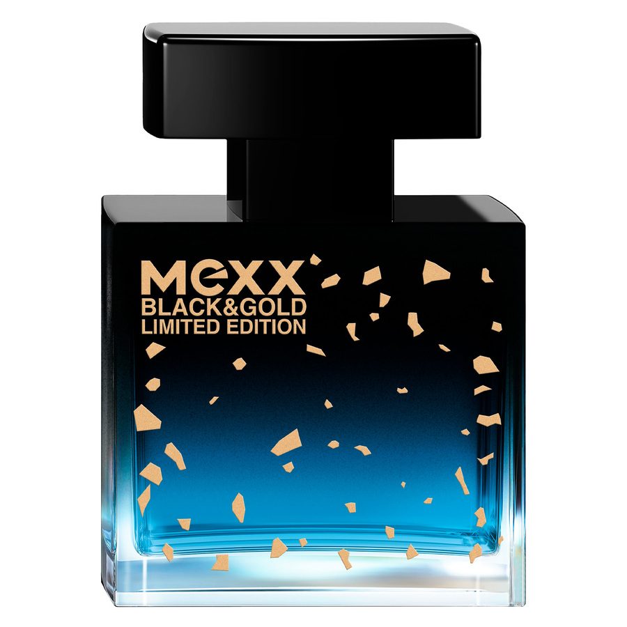 Mexx Black & Gold For Men Eau De Toilette Limited Edition 30ml