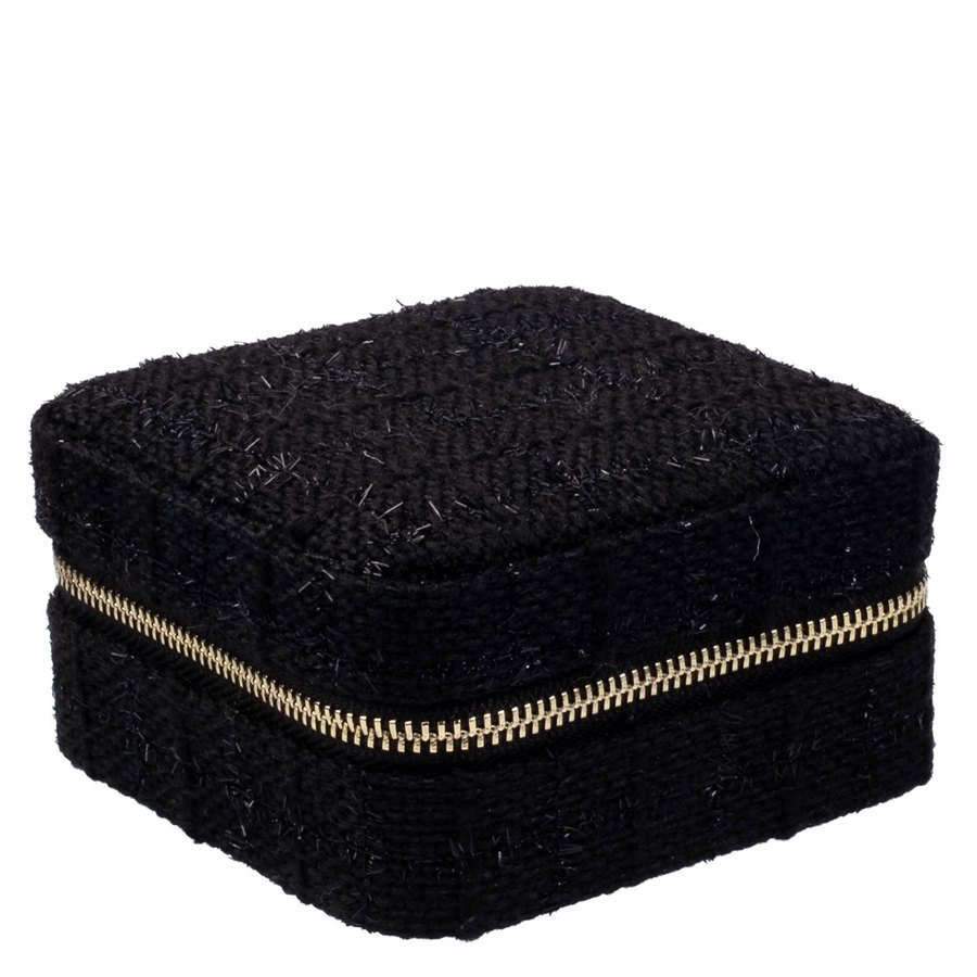 DARK Tweed Jewellery Box Mini Black