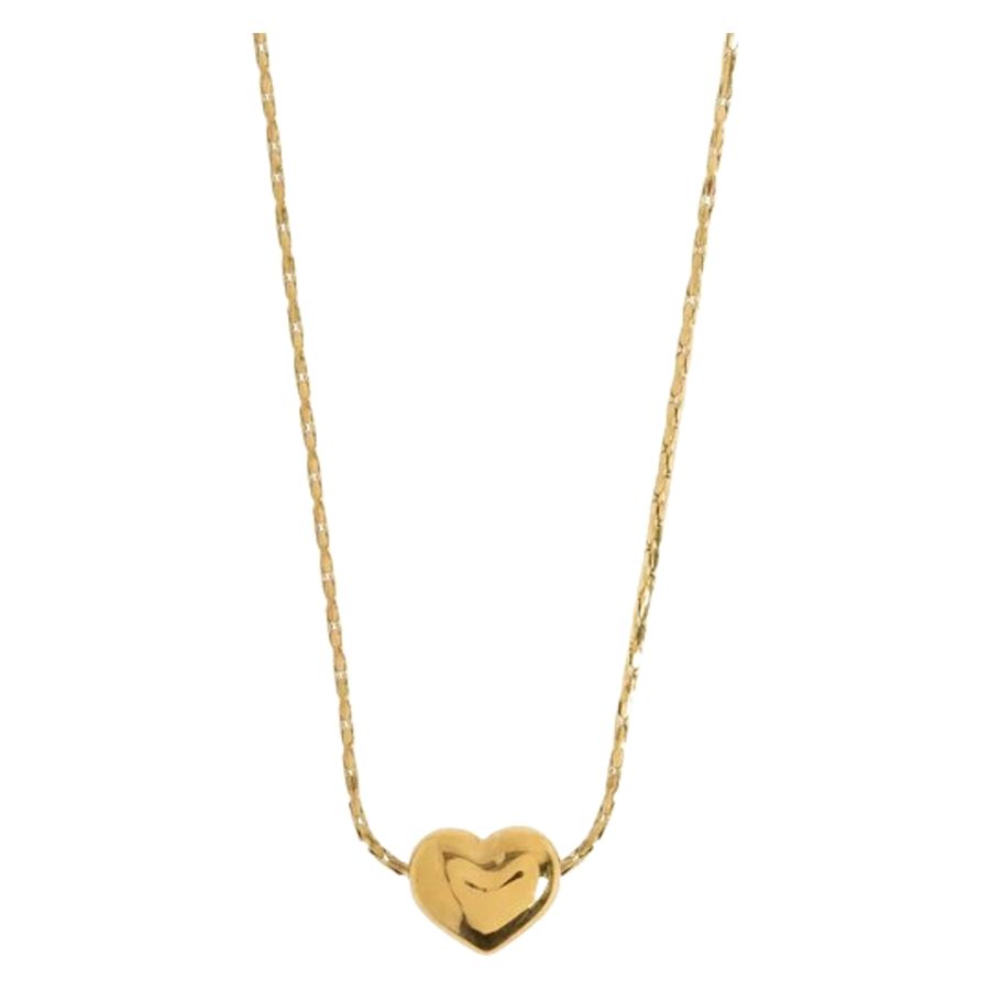 Timi Of Sweden Sarah Petite Heart Necklace Stainless Steel