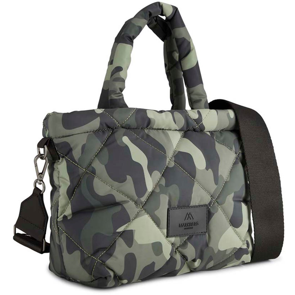 Markberg Nala MBG Crossb., Recycl, Square Camo Olive w/Black 20x32x13 cm