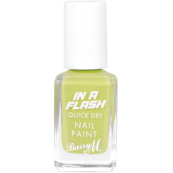 Barry M In A Flash Quick Dry Nail Paint Lightspeed Lime