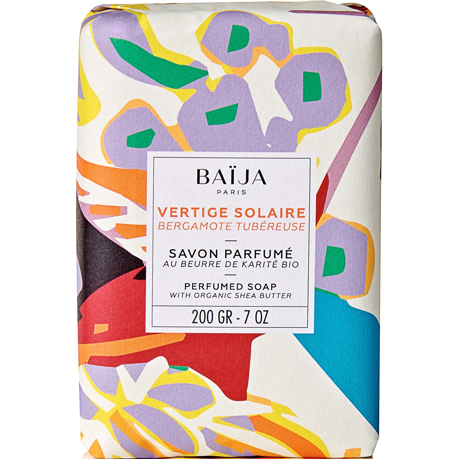 Baïja Vertige Solaire Solid Soap Tuberose Bergamot 200 g