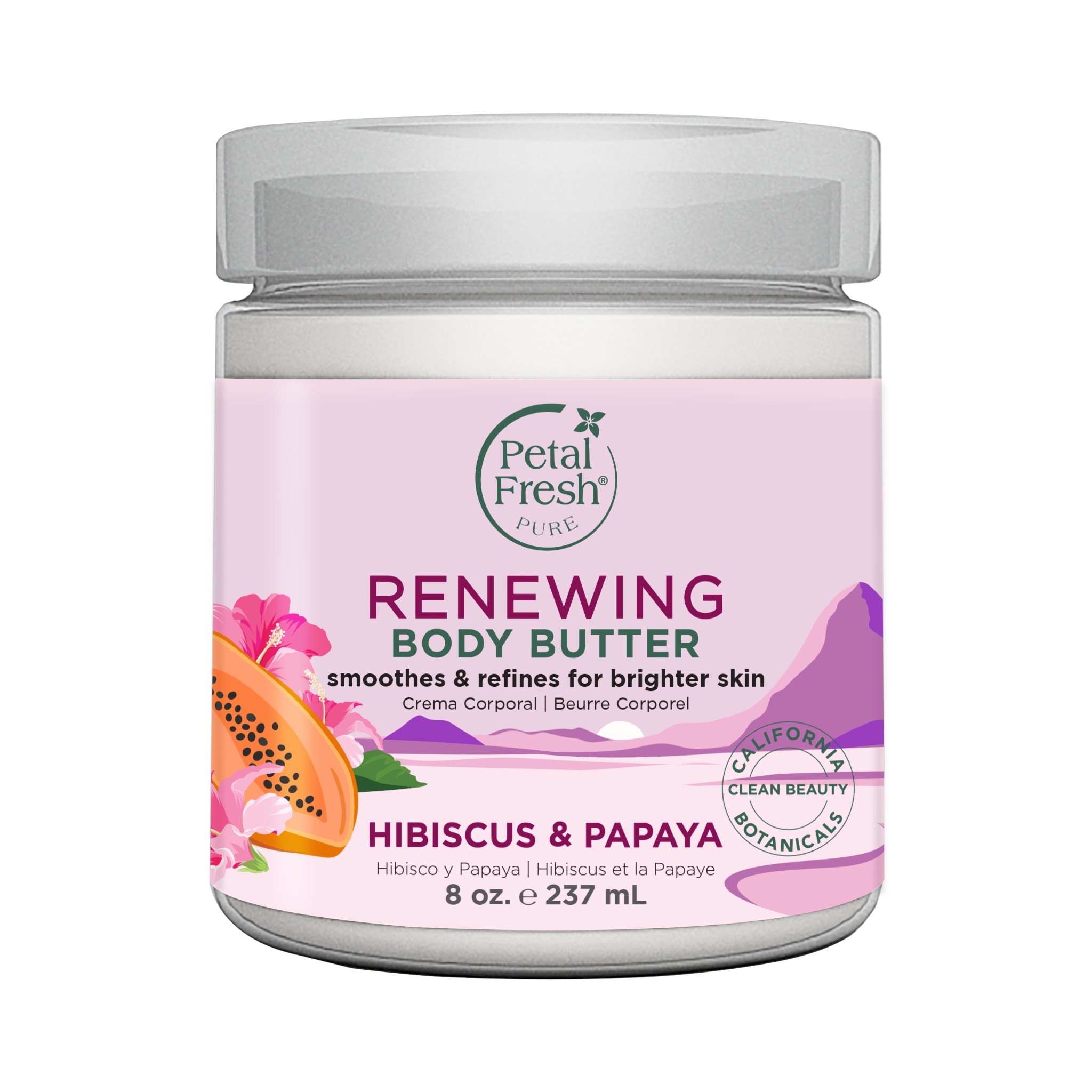 Petal Fresh Pure Hibiscus & Papaya Body Butter 237 ml