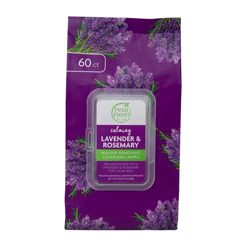 Petal Fresh Pure Lavender & Rosemary Makeup Removing Wipes