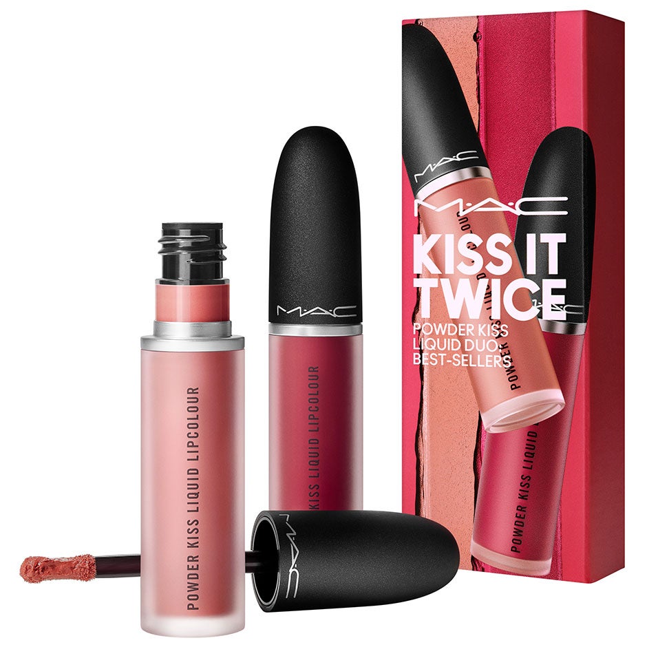 MAC Cosmetics Kiss It Twice Powder Kiss Liquid Duo: Best Sellers