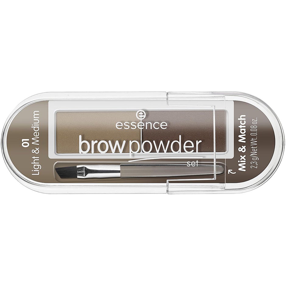 essence Brow Powder Set 01 Light & Medium - 2,3 g