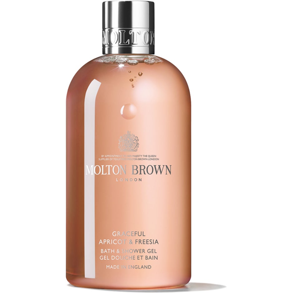 Molton Brown Graceful Apricot & Freesia Bath & Shower Gel, - 300 ml