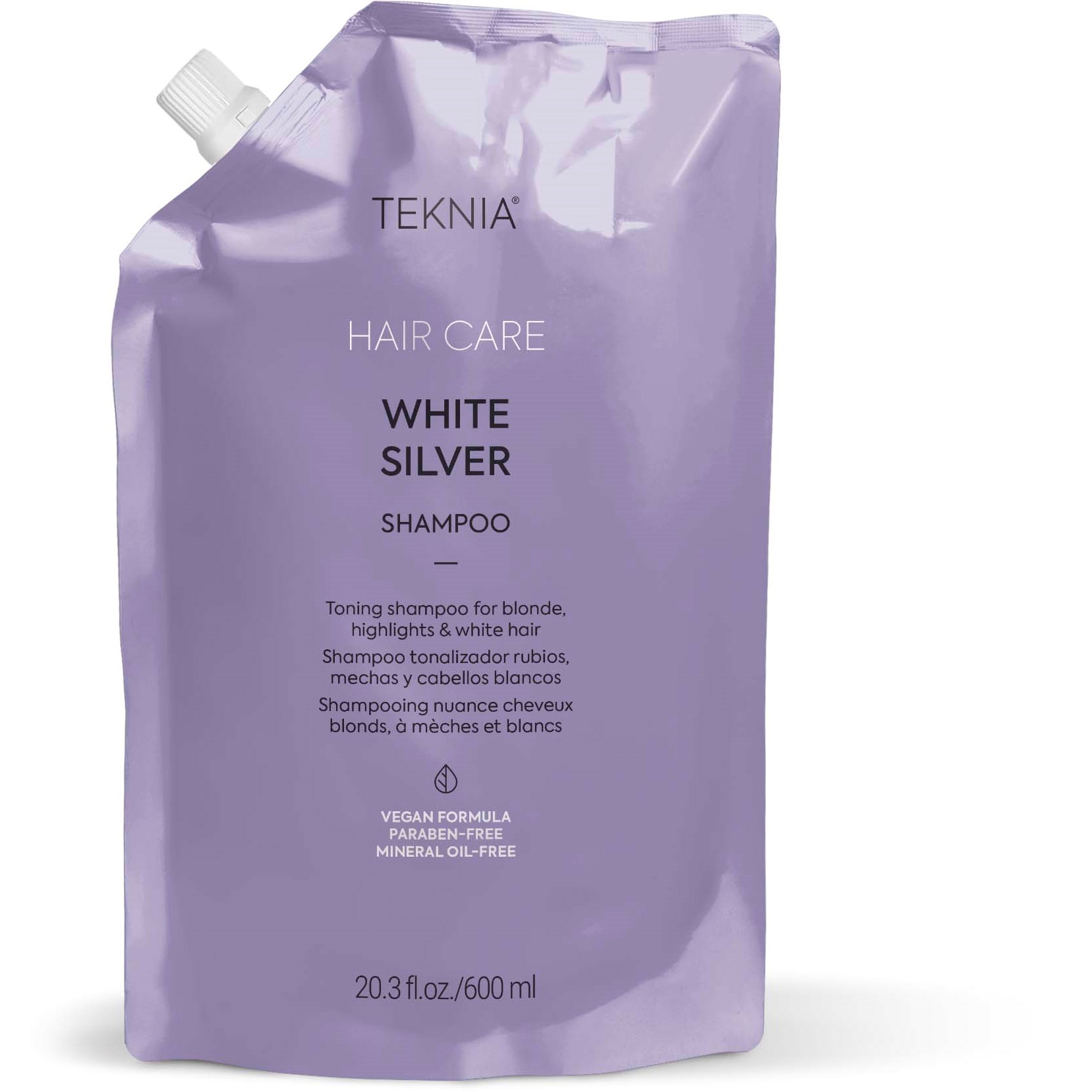 Lakme Teknia  White Silver Shampoo Refill  600 ml