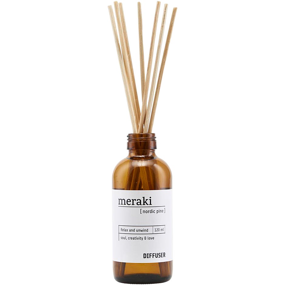 Meraki Nordic Pine Diffuser 7 pcs - 120 ml