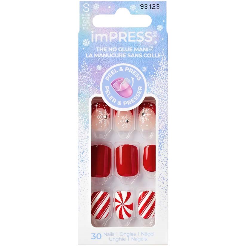 Kiss Christmas Collection imPRESS Nails Winter Warmth