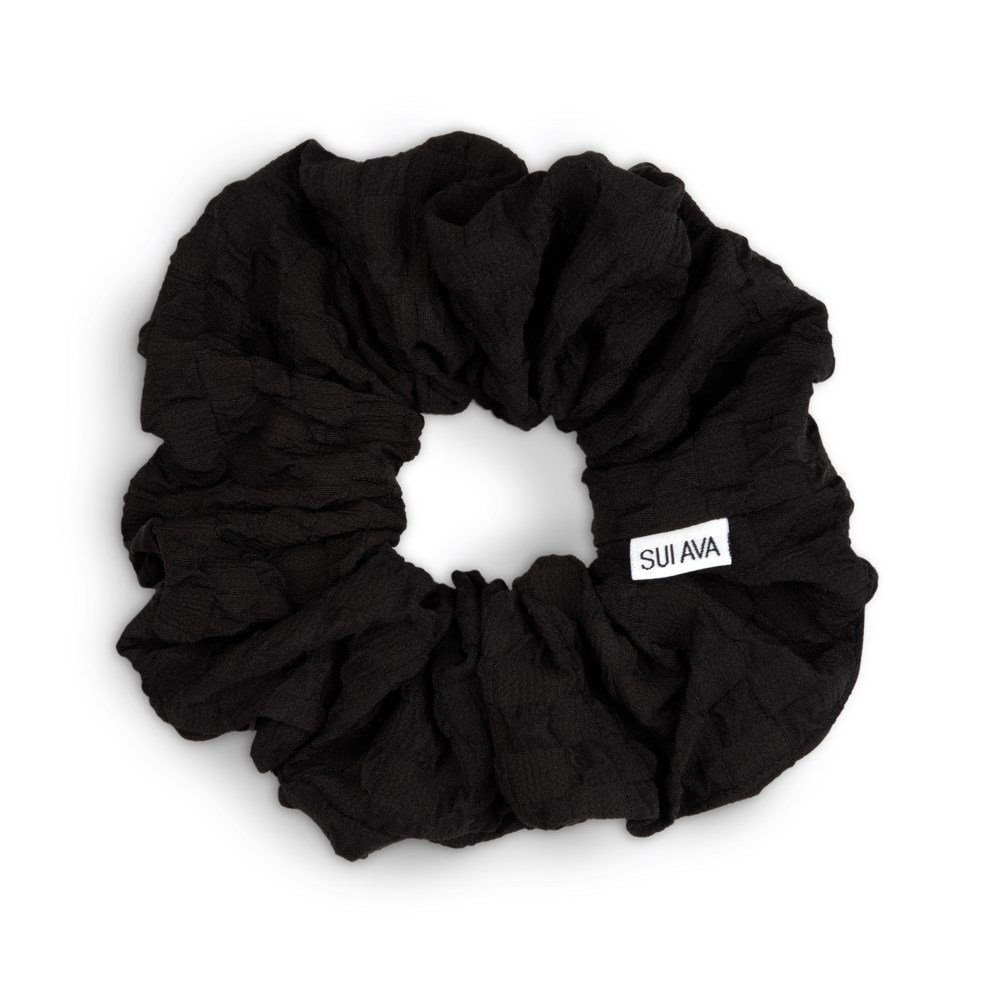 SUI AVA Daydream Scrunchie Black