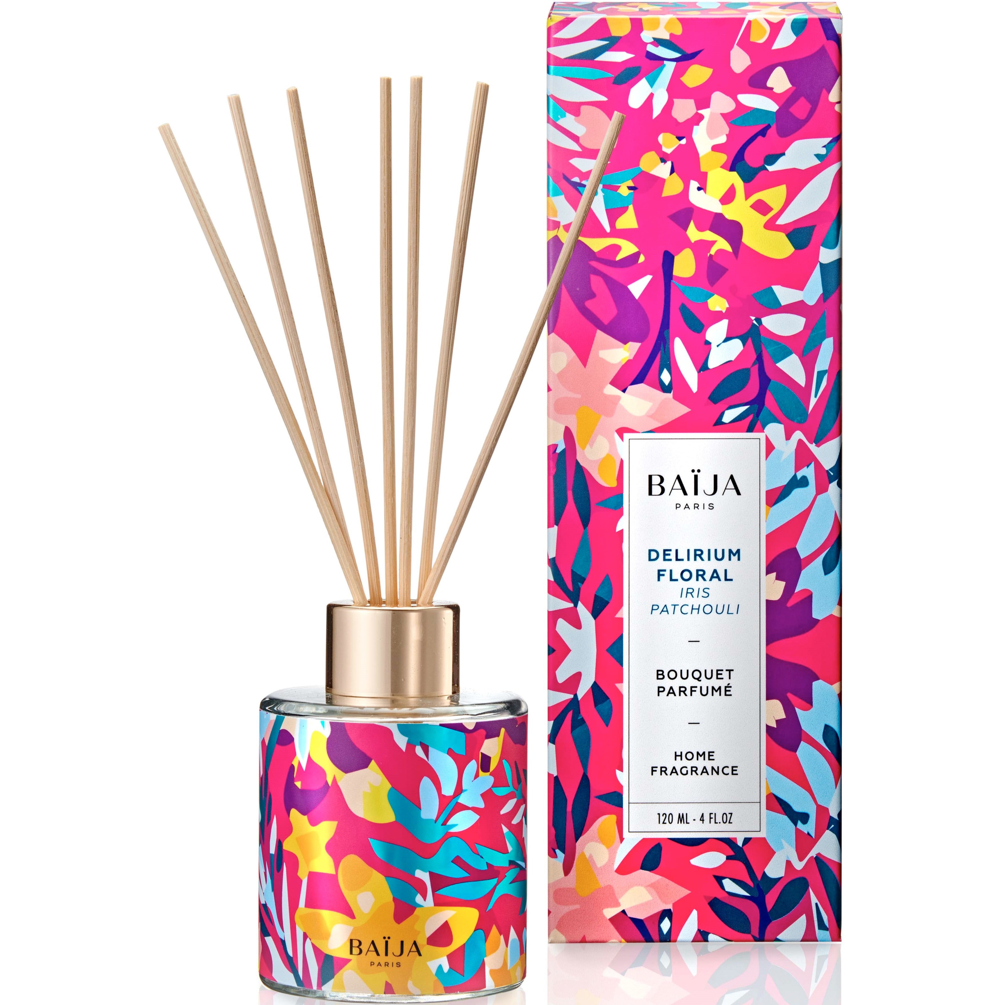 Baïja Delirium Floral Scented Diffuser Iris Patchouli 120 ml