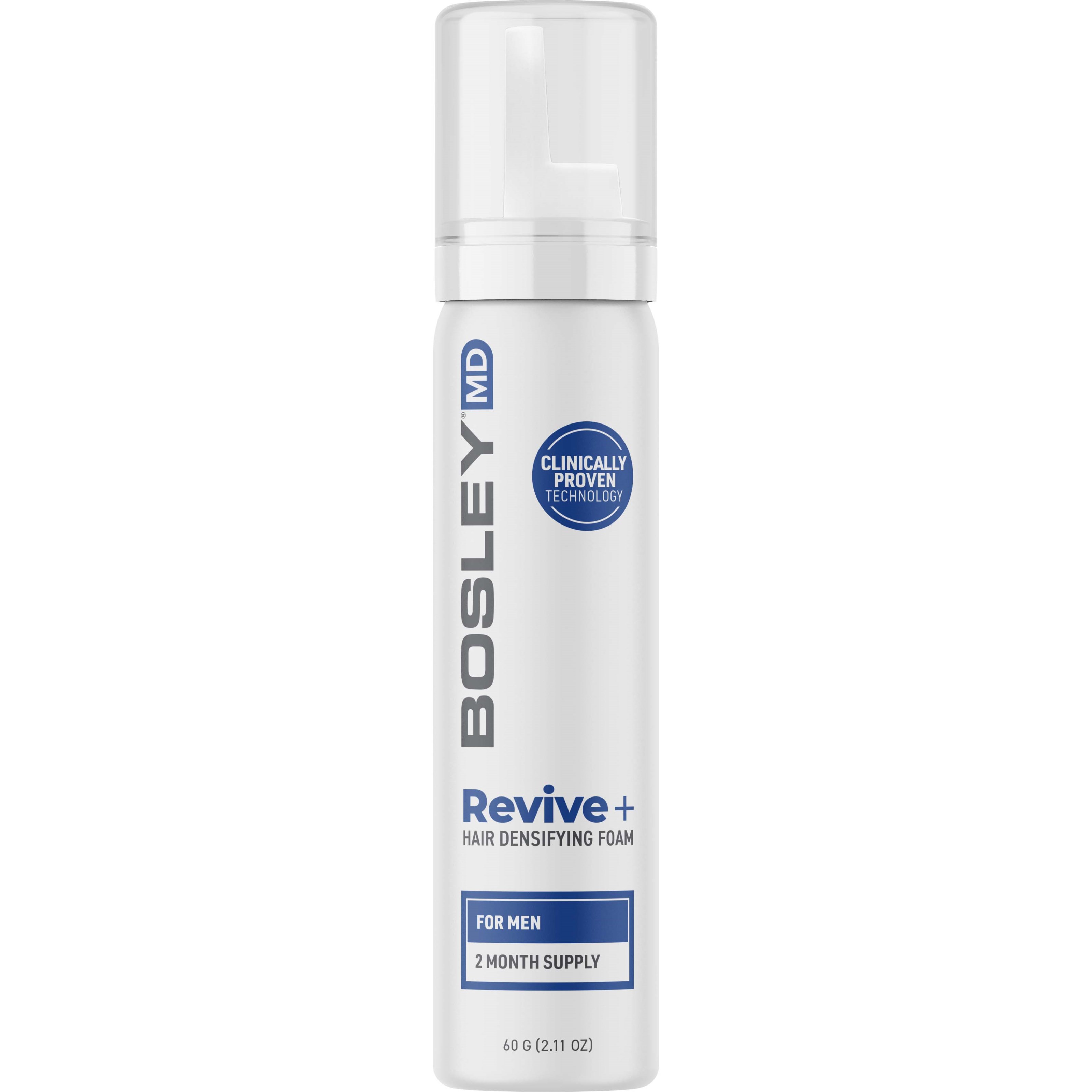 Bosley Revive+ Densifying Foam for Men 62 ml