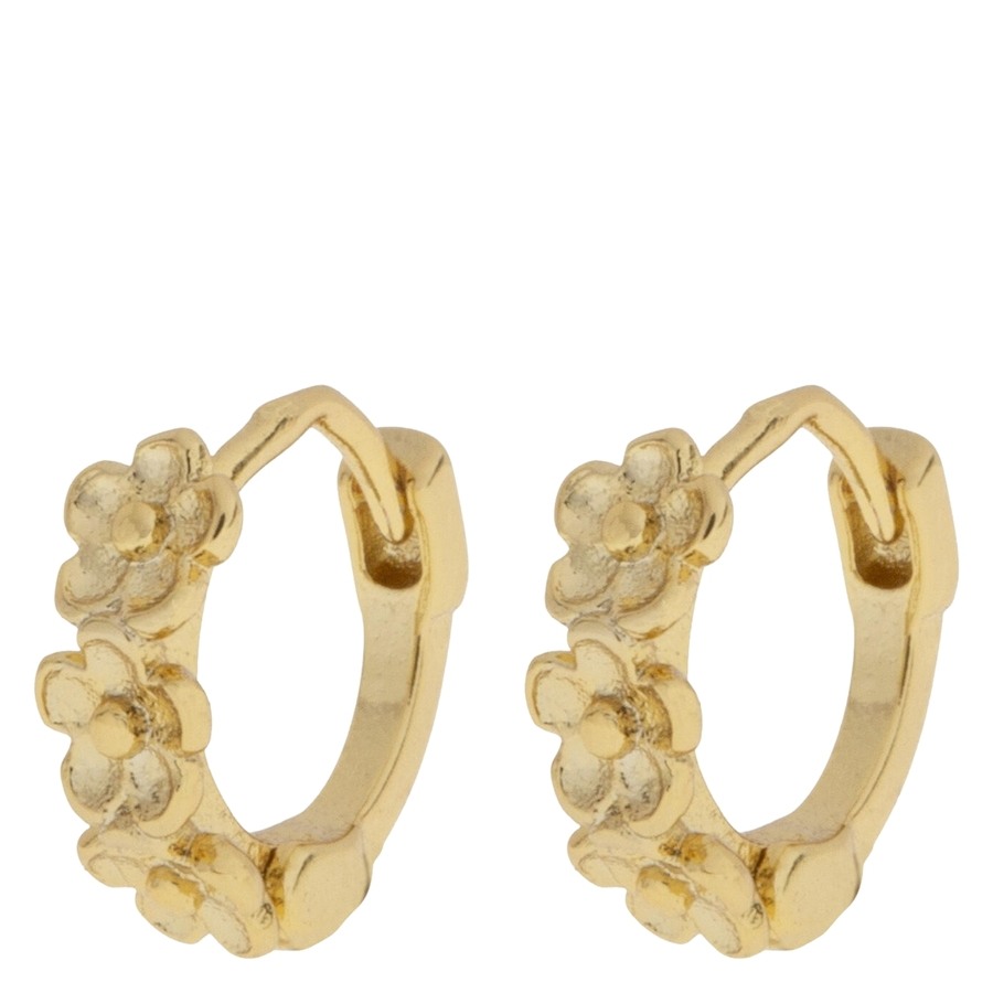 Timi of Sweden Lupin Flower Huggie Earrings