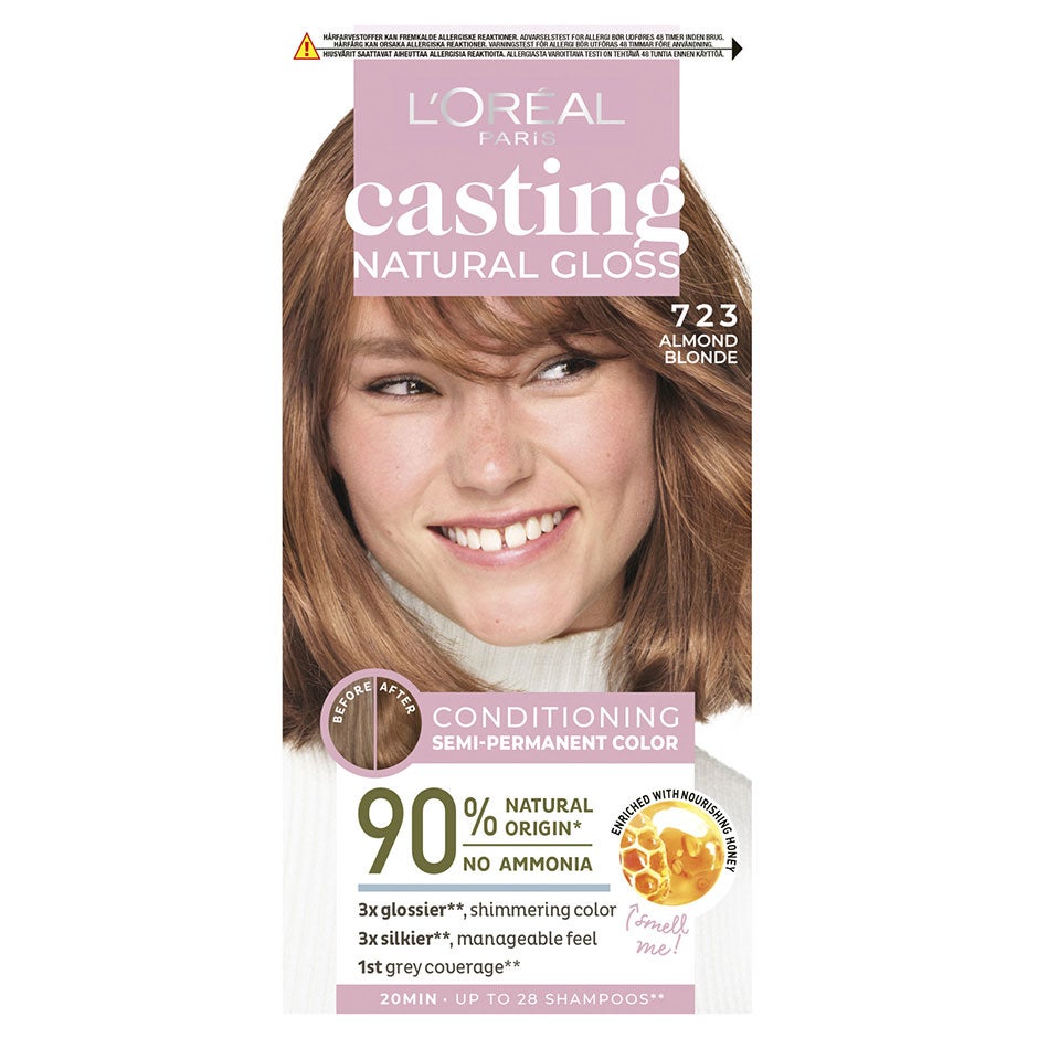 L'Oréal Paris Casting Creme Natural Gloss Almond Blonde - 1 pcs