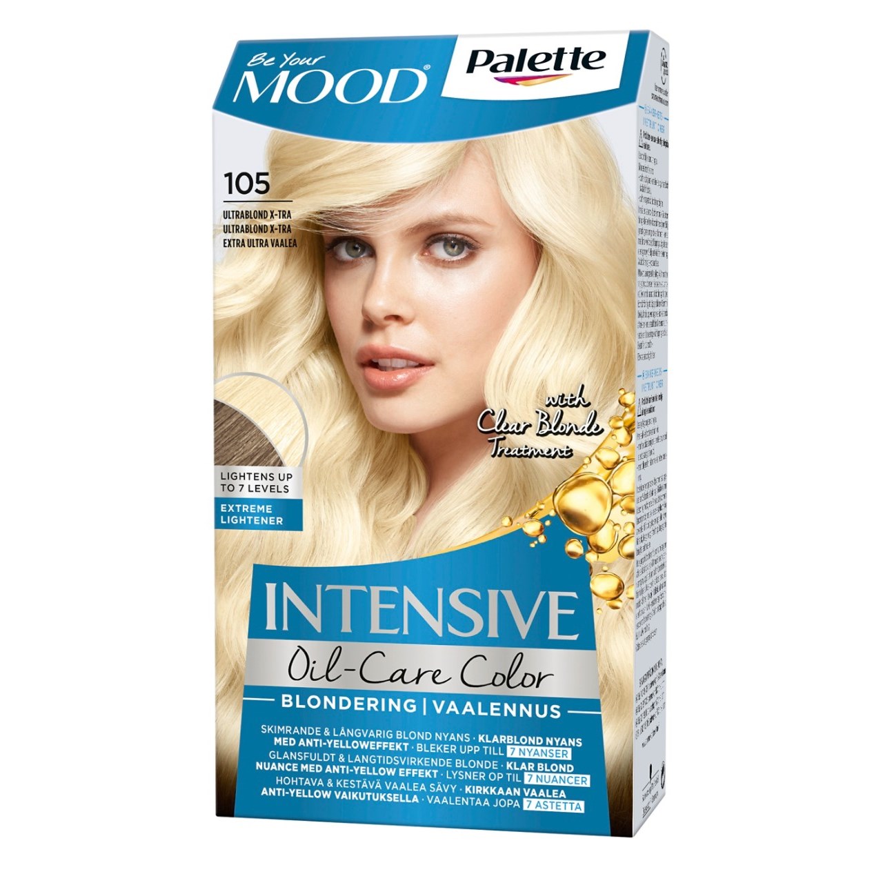 Schwarzkopf Palette Mood 105 Ultrablond X-tra - 135 ml