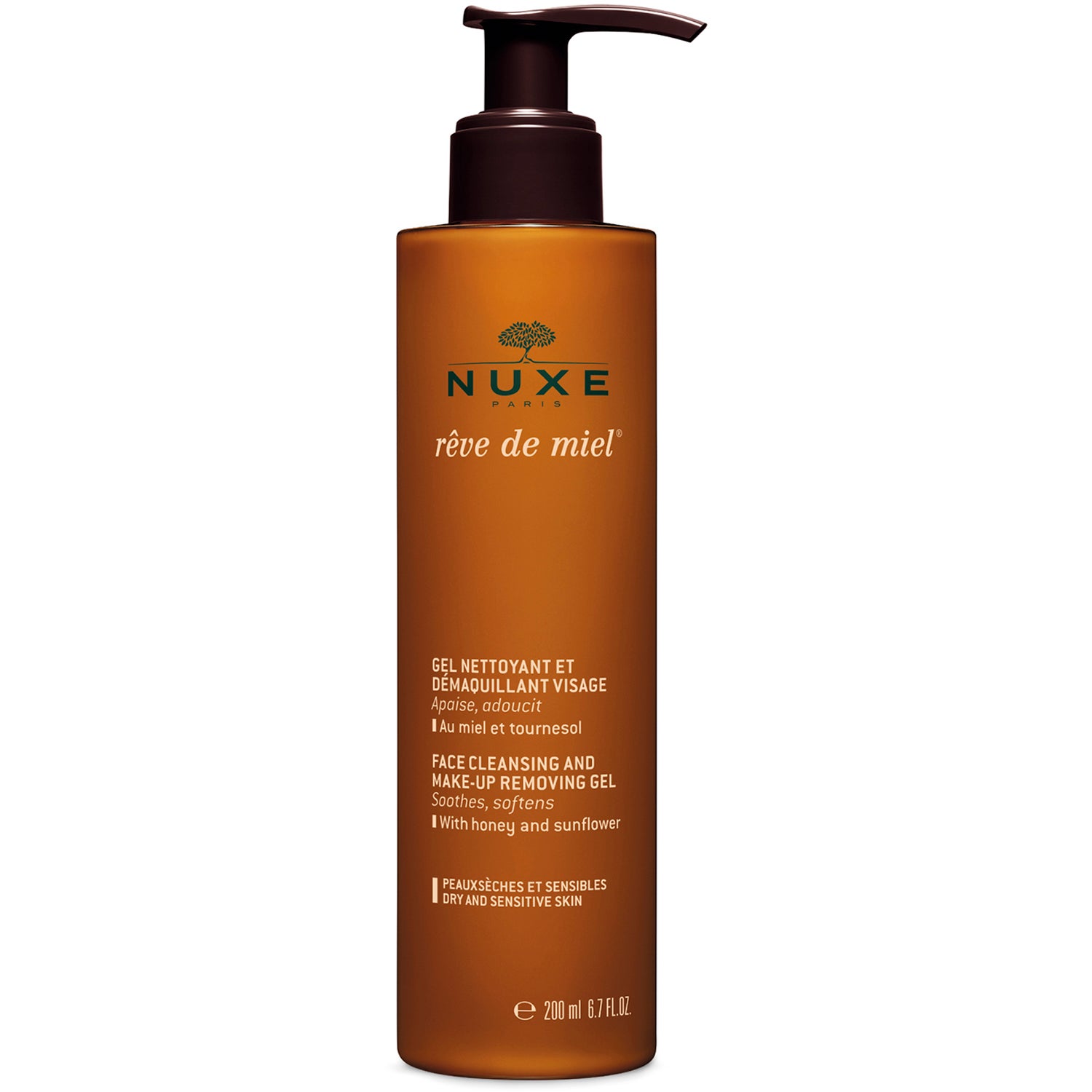 Nuxe Rêve de Miel Face Cleansing and Make-up Removing Gel