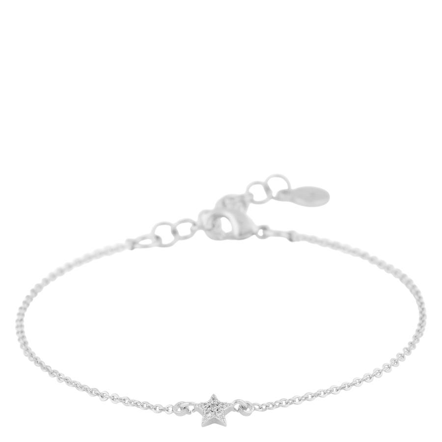 Snö of Sweden Stina Small Bracelet Silver/Clear