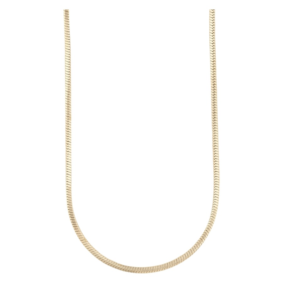 Snö of Sweden Tina Small Necklace Plain Gold 45 cm