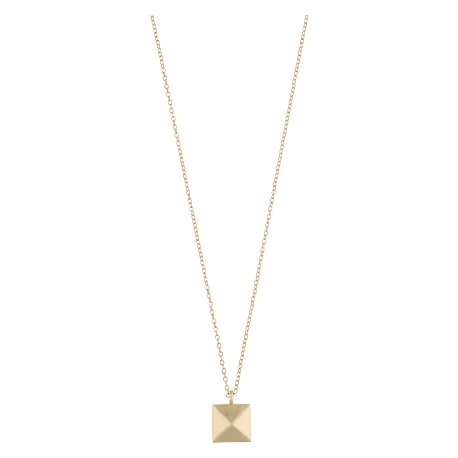 Snö of Sweden Tina Pendant Necklace Plain Gold 45 cm