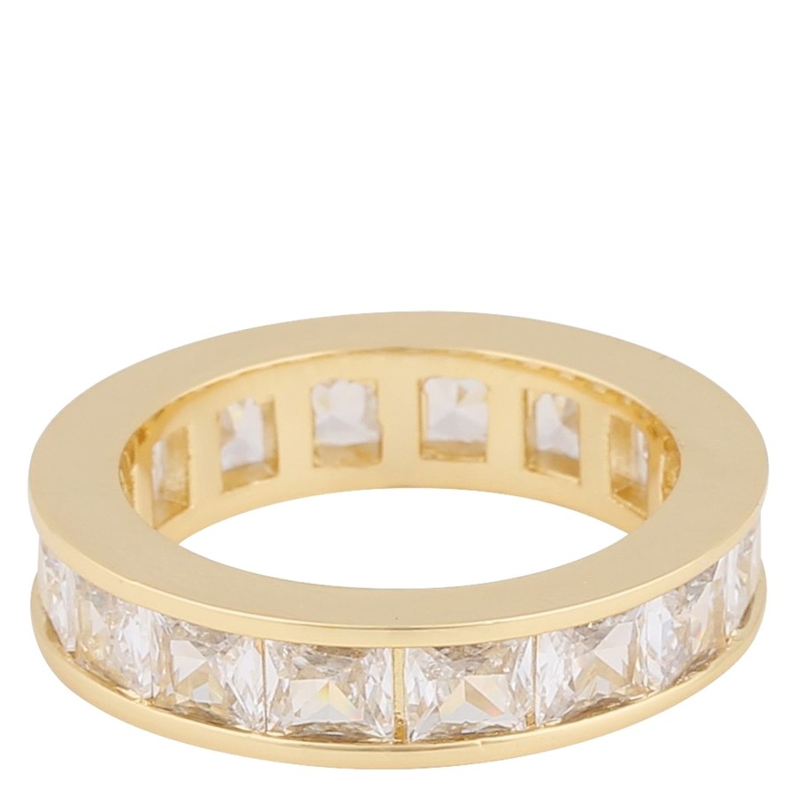 Snö of Sweden Tina Stone Ring Gold/Clear S