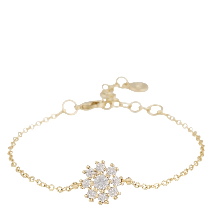 Snö of Sweden Trinnie Chain Bracelet Gold/Clear