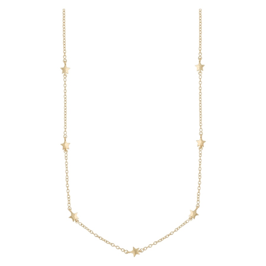 Snö of Sweden Stina Small Chain Necklace Plain Gold 42 cm