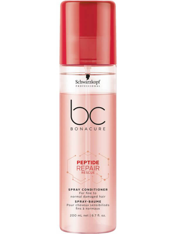 Schwarzkopf Professional BC Peptide Repair Rescue Spray Conditioner (200ml)