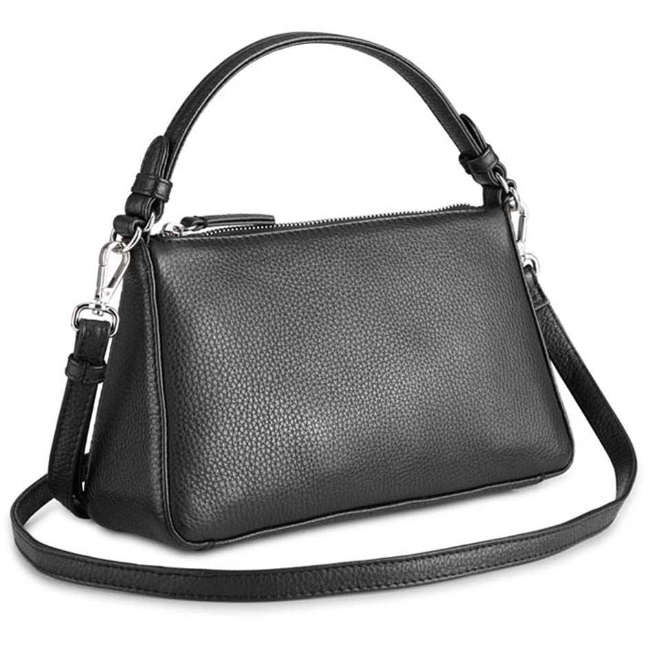 Markberg Lauren MBG Crossb.Bag, Grain Black 26x15x9 cm