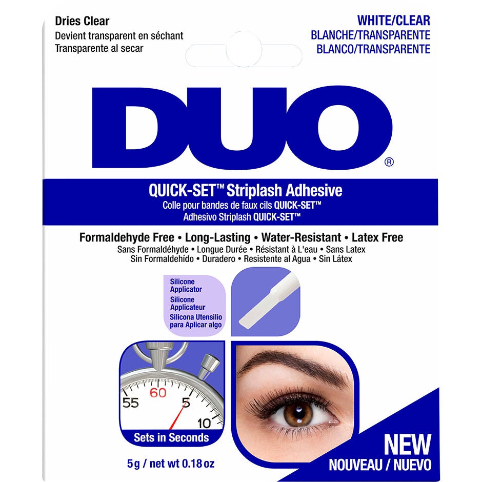 Andrea DUO Quick-set Brush-on Adhesive Clear 5 g