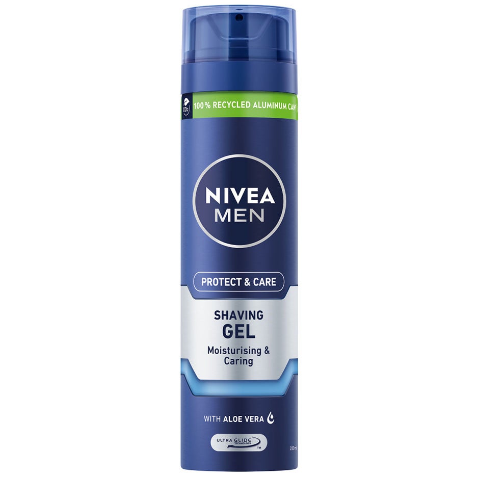 NIVEA Protect & Care Shaving Gel Extra Moisture Shaving Gel - 200 ml