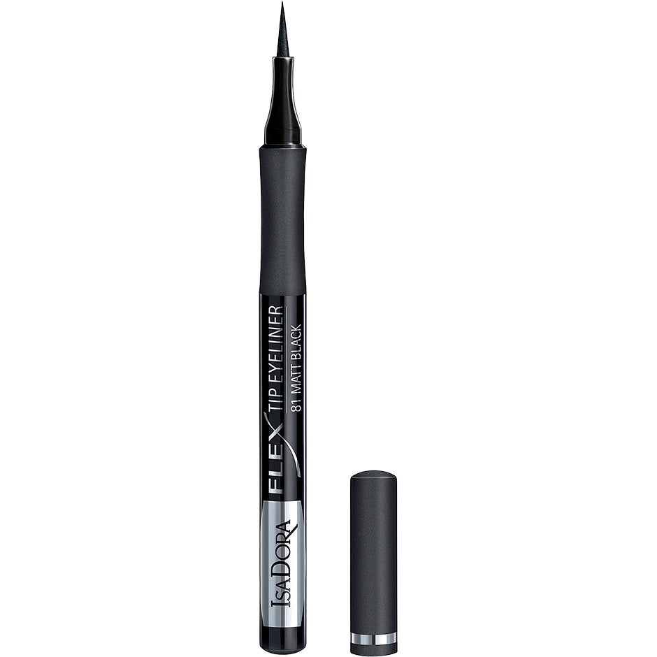 IsaDora Flex Tip Eyeliner Matt Black - 1 ml