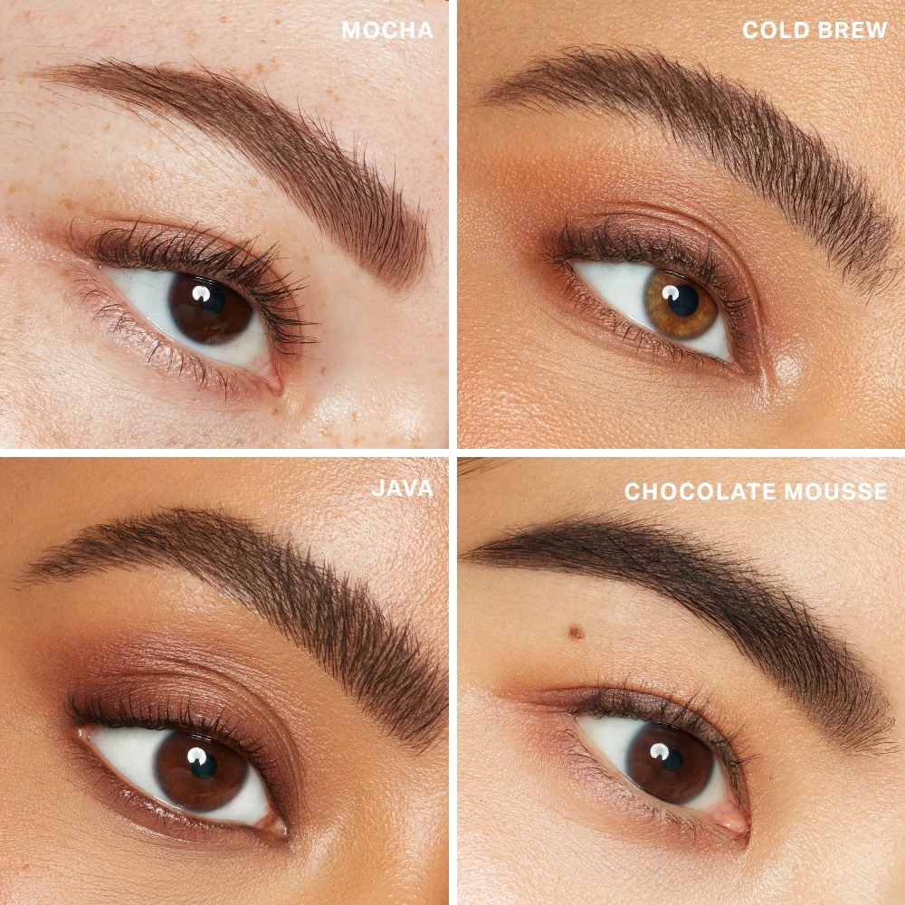 Brow Tease Fiber-Infused Volumizing Mousse Java