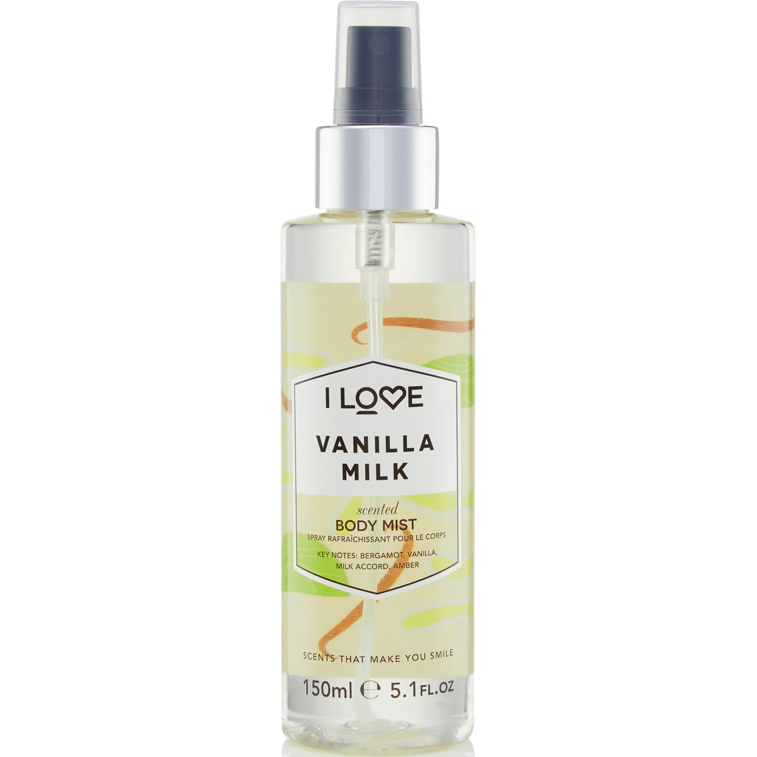 I Love Vanilla Milk Scented Body Mist - 150 ml