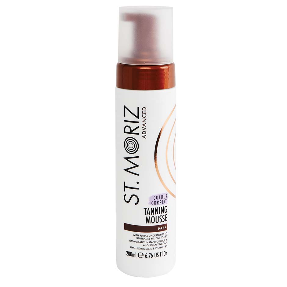 St Moriz Colour Correcting Tanning Mousse Dark - 200 ml