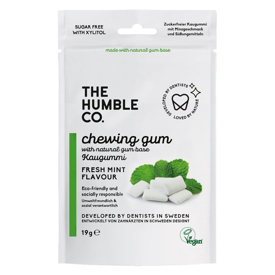 The Humble Co Humble Natural Tuggummi Fresh Mint 10 st.