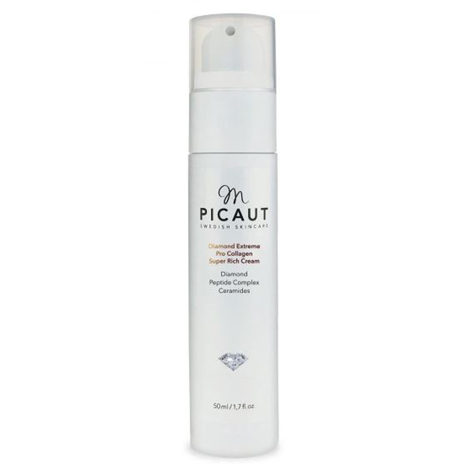 M Picaut Swedish Skincare Diamond Extreme Pro Collagen Super Rich Cream 50 ml