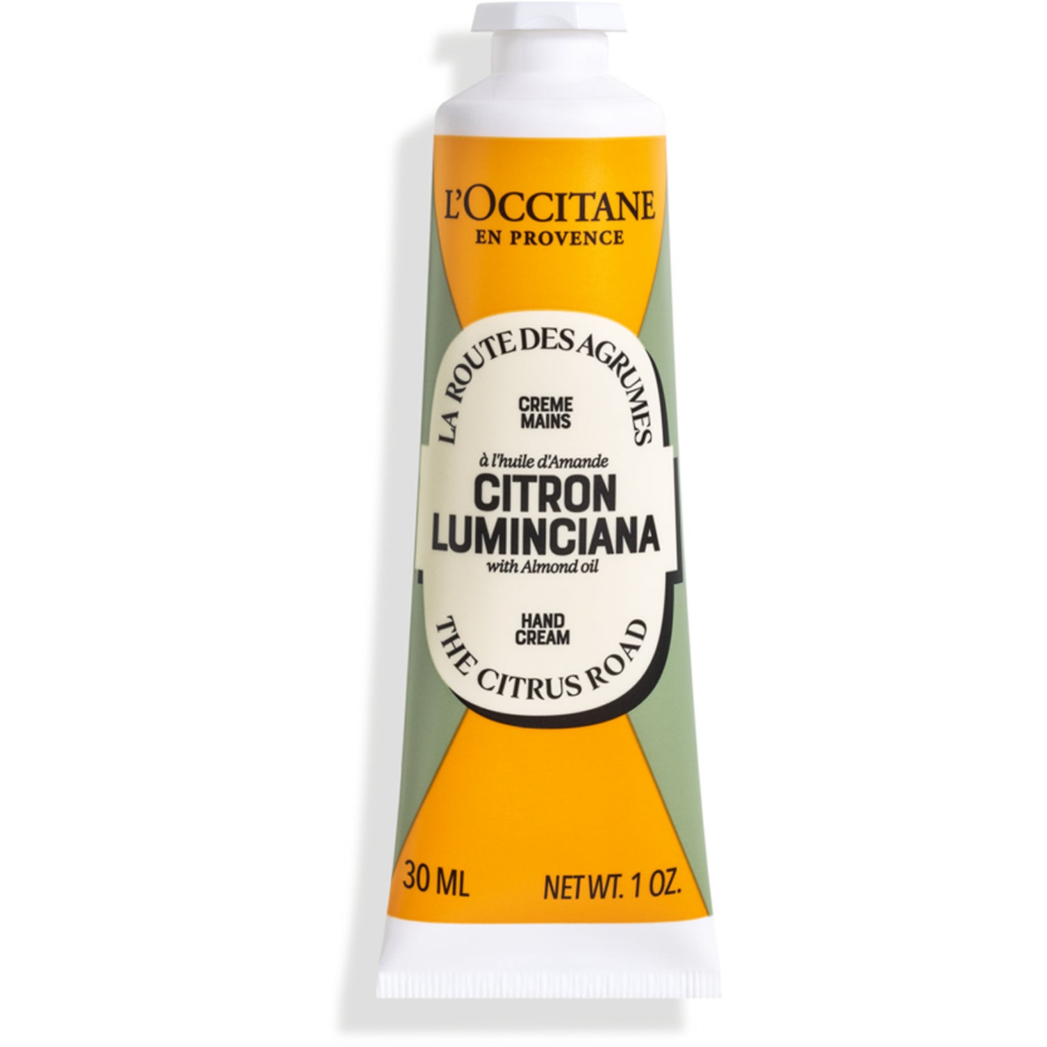 L'Occitane Citron Luminciana Velvet Hand Cream 30 ml