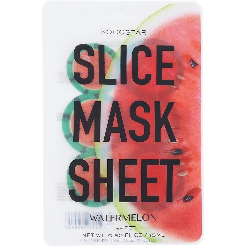 Kocostar Slice Mask Watermelon 6 slices - 15 ml