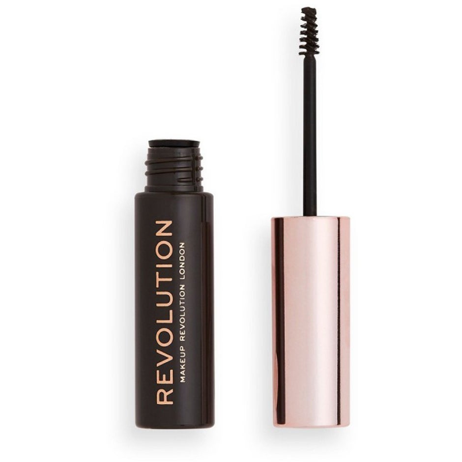 Makeup Revolution Brow Gel Dark Brown - 1,6 g