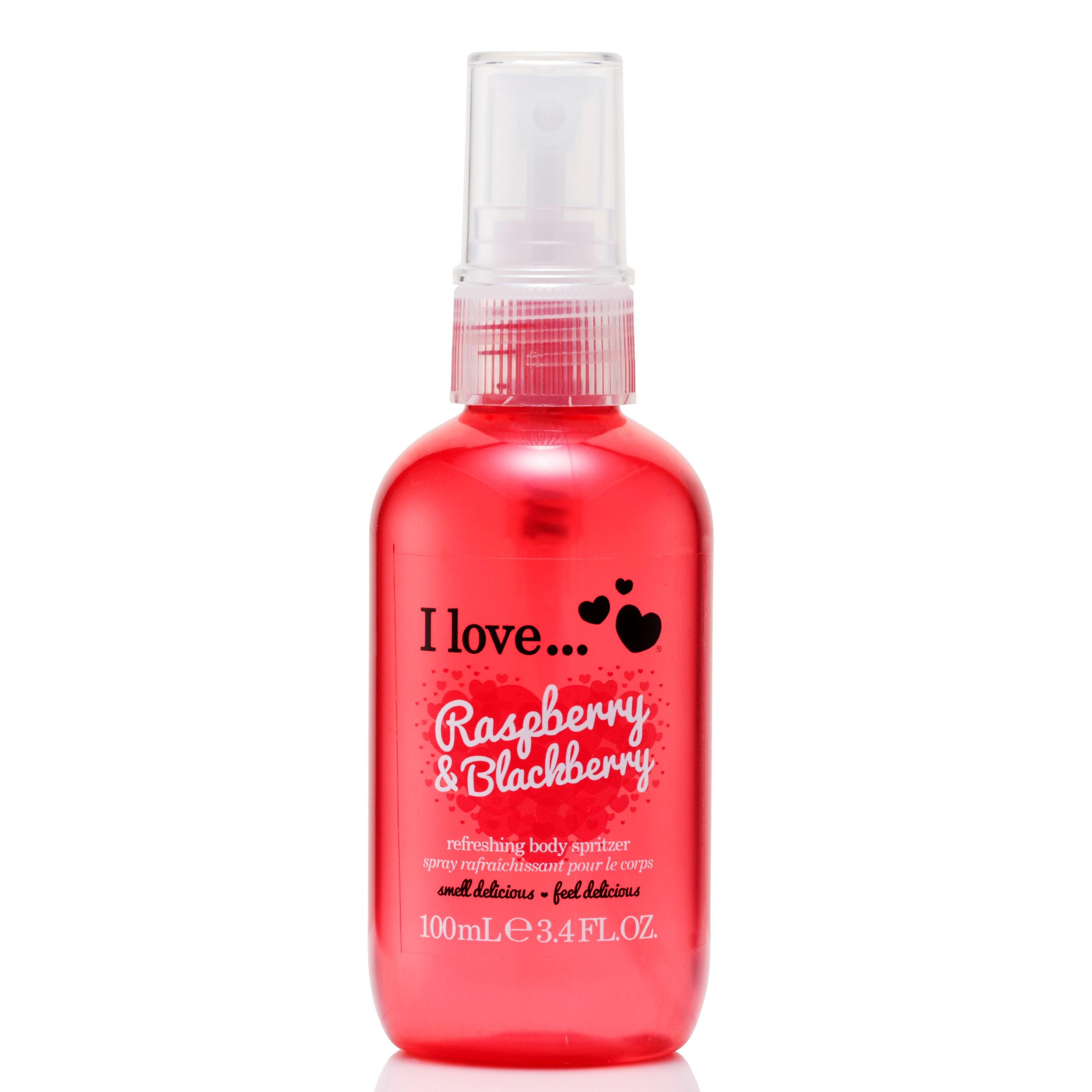 I Love Raspberry & Blackberry Refreshing Body Spritzer - 100 ml