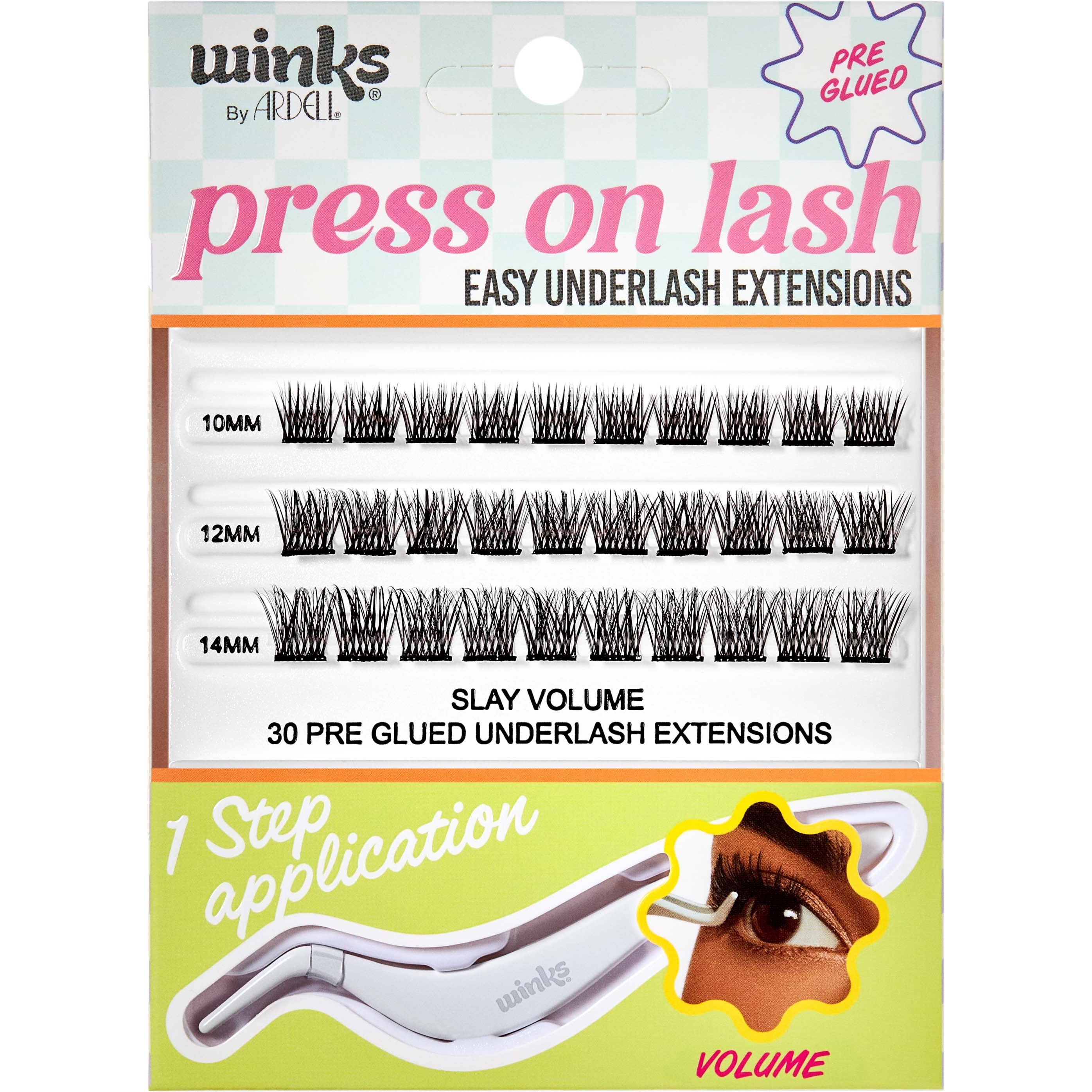 Ardell Winks Press On Underlash Extensions Slay Volume