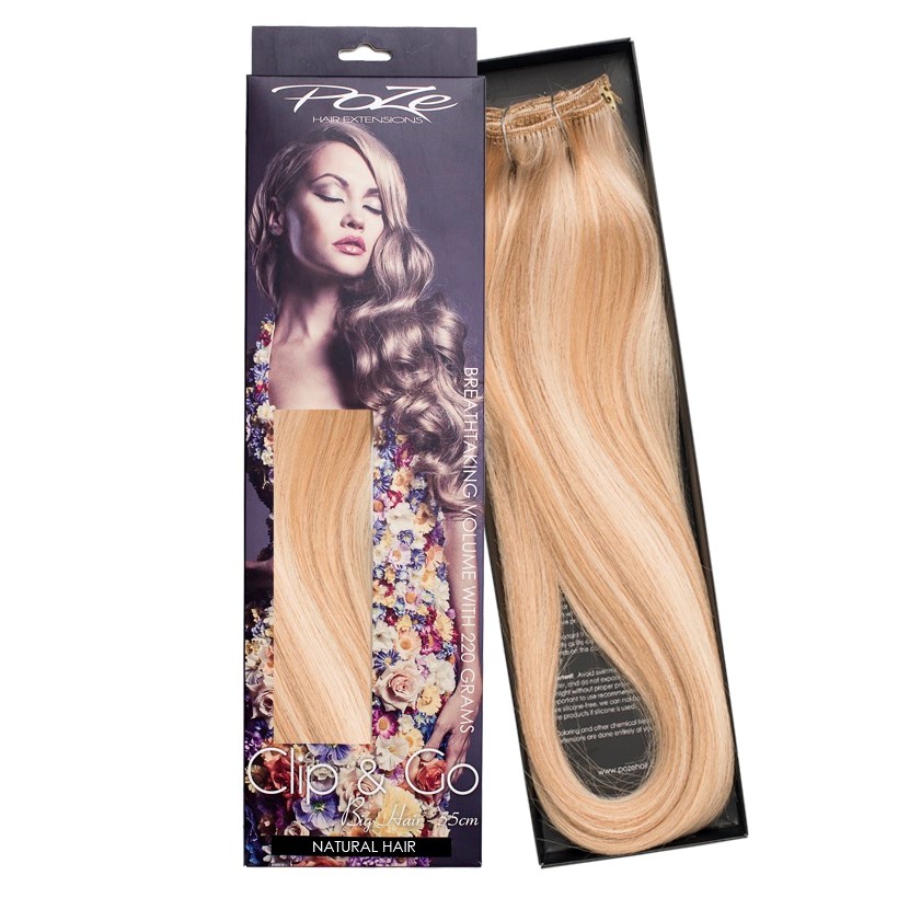 Poze Hairextensions Poze Clip & Go Löshår Miss Volume 55cm 7st P12NA/1