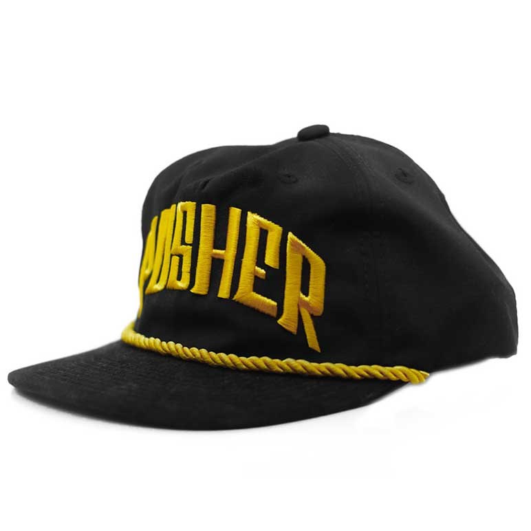 Pusher Cap GoldRope 5 Panel