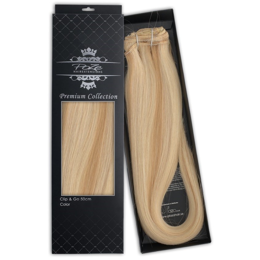 Poze Hairextensions Poze Clip&Go Löshår Äkta Premium P12NA/10B Sunkiss