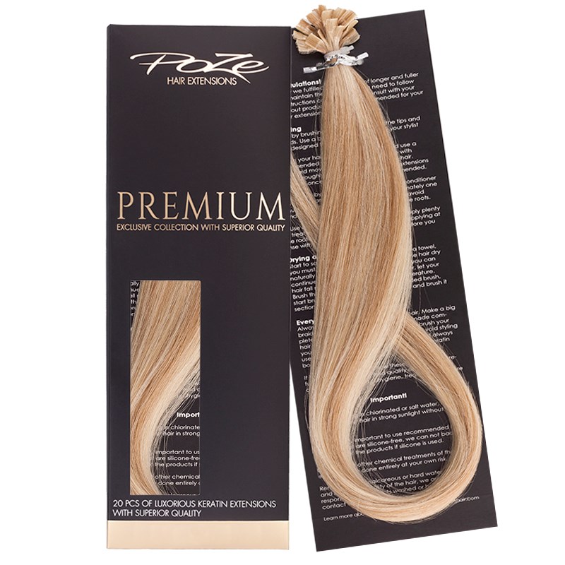 Poze Hairextensions Poze Keratin Premium Extensions P12NA/10B Sunkiss