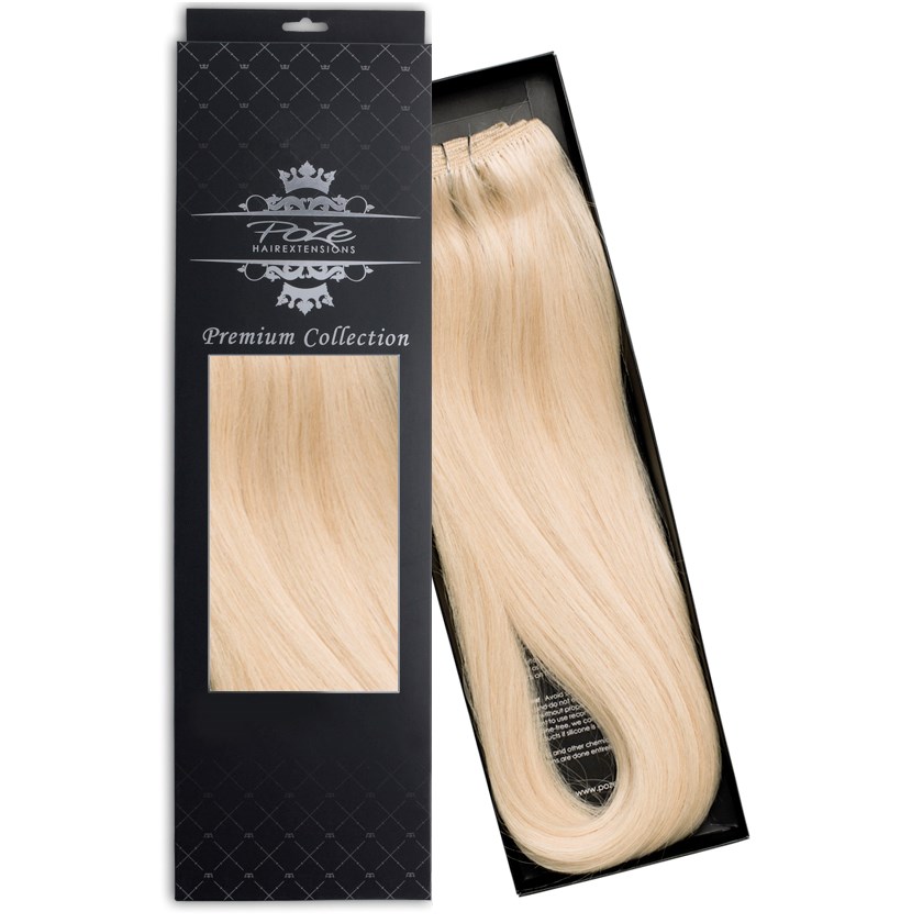 Poze Hairextensions Poze Hårträns Premium 12NA Platinum 50cm