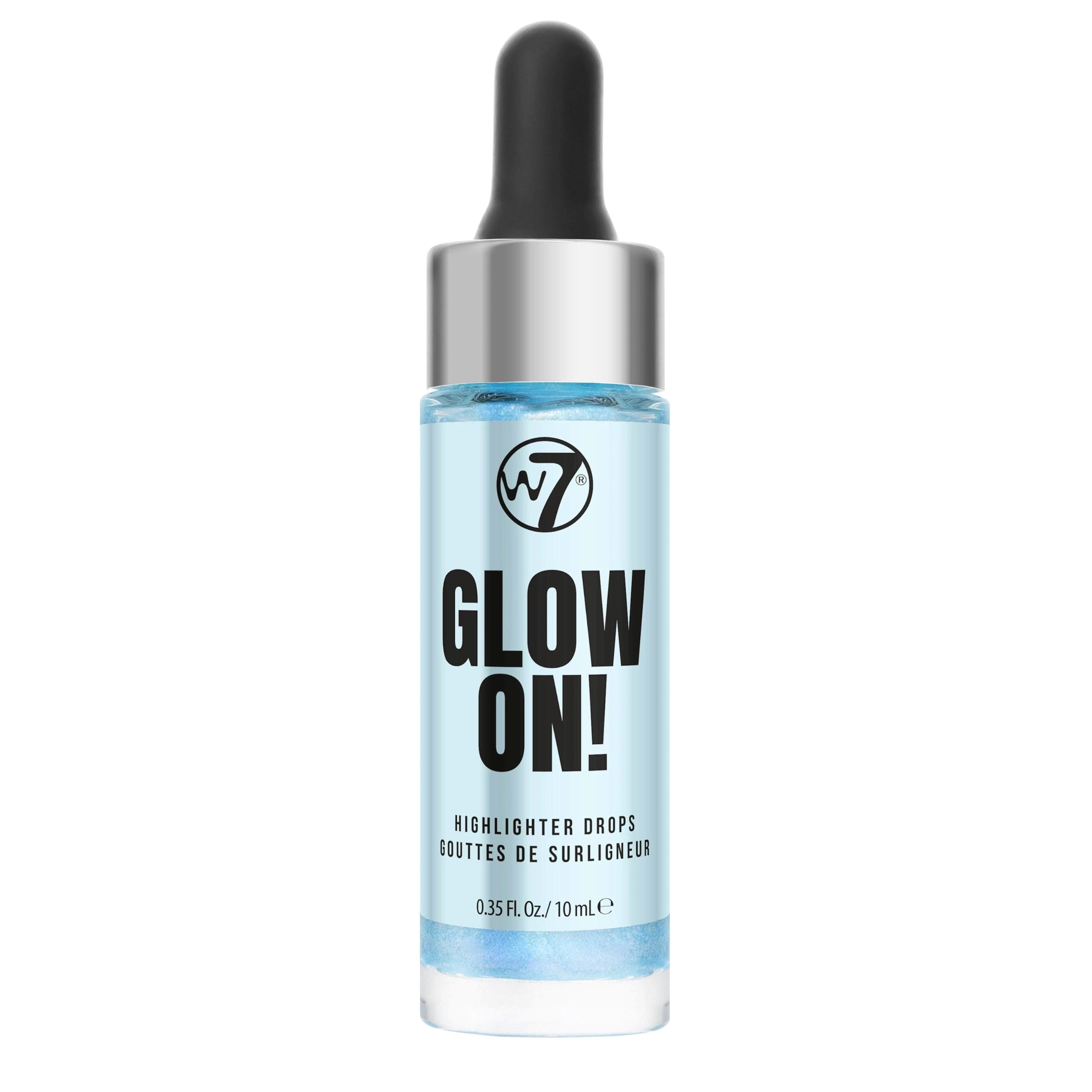 W7 Glow On Highlighter Drops Clear Cut