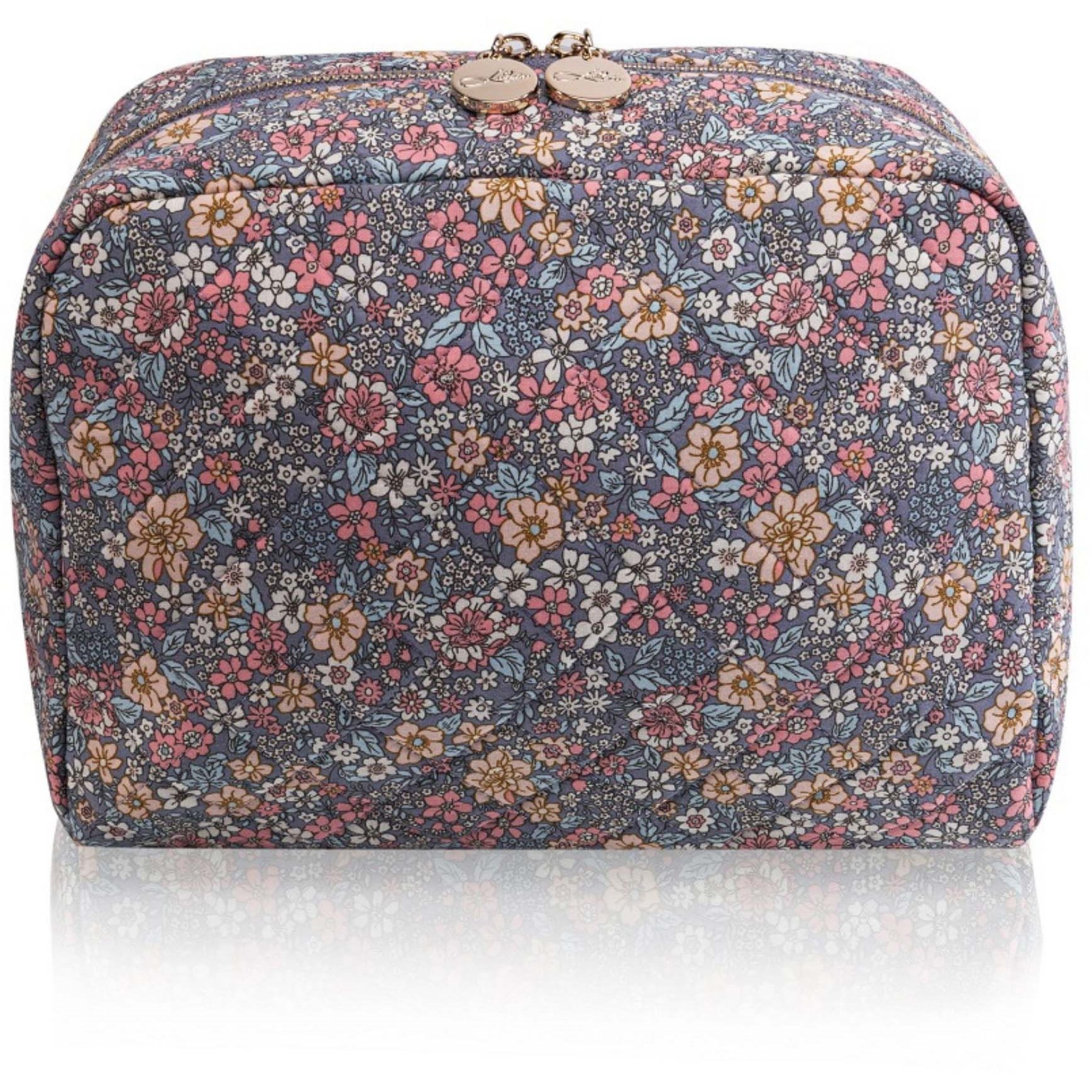 LULU'S ACCESSORIES Toiletry Bag Floral Mix